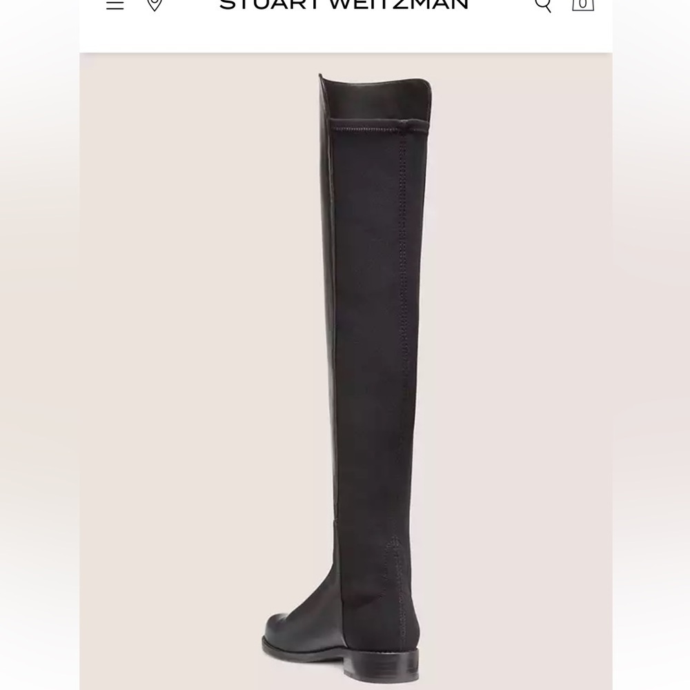 Stuart Weitzman Leather over the knee 5050 boots - Picture 3 of 13